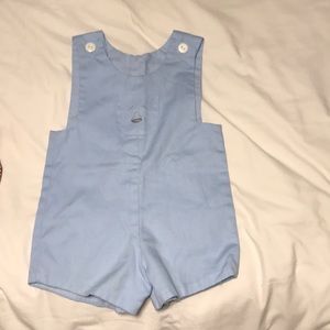 Light blue shortall size 3